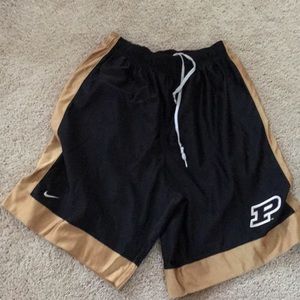 Nike Purdue basketball shorts